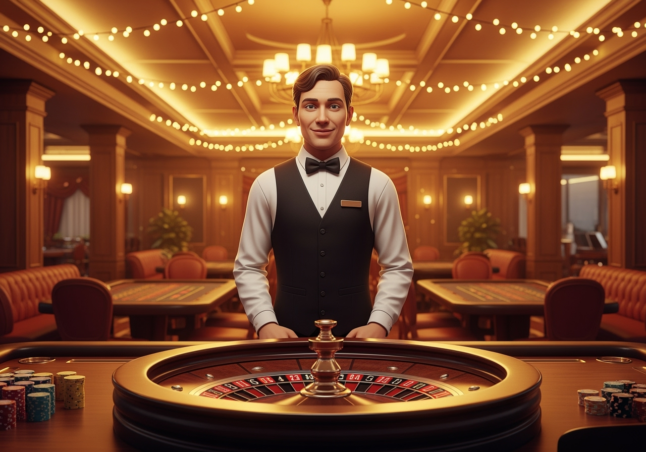 Player enjoying a fun reel-style game